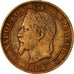 Coin, France, Napoleon III, 5 Centimes, 1864, Strasbourg, EF(40-45), KM 797.2
