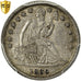 Coin, United States, Seated Liberty Half Dime, 1839, PCGS AU55