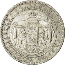 Coin, Bulgaria, Alexander  I, 5 Leva, 1885, EF(40-45), Silver, KM 7