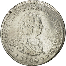 Moneta, STATI ITALIANI, TUSCANY, Cosimo III, Piastre, 1694, Firenze, MB+