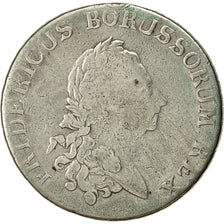 Monnaie, Etats allemands, Prusse, Friedrich II, Thaler, 1780 A, TB, KM 332.1
