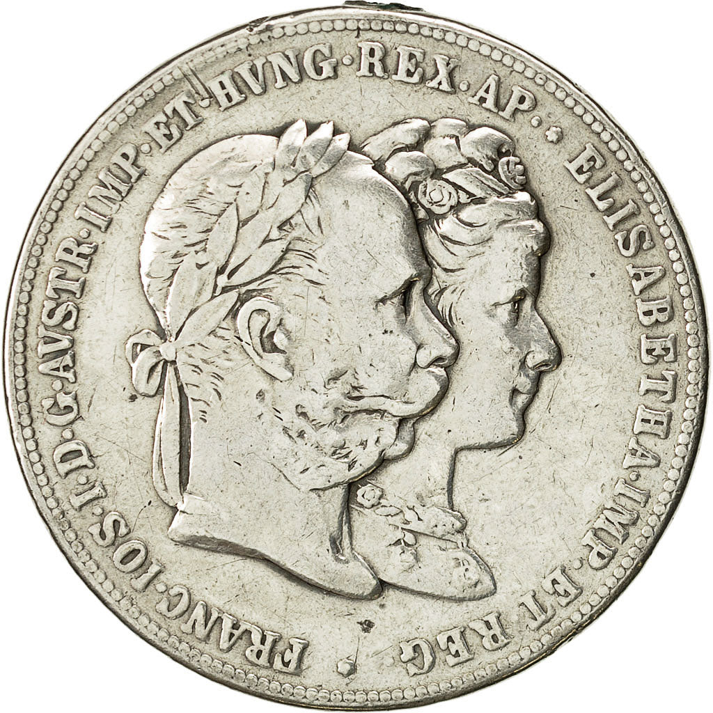 Monnaie, Autriche, François Joseph I, 2 Gulden, 1879, Vienne, TTB, Argent, KM M5