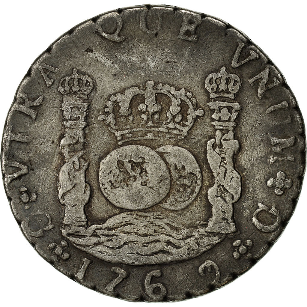 Coin, Guatemala, Charles III, 8 Reales, 1769, VF(30-35), Silver, KM 27.1