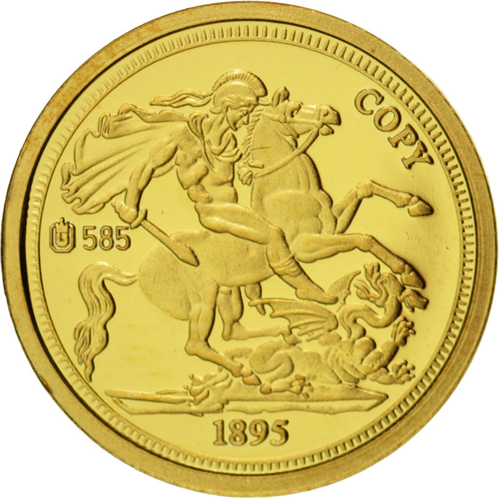 France, Medal, Victoria 1895, History, 2005, MS(65-70), Gold