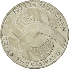Münze, Bundesrepublik Deutschland, 10 Mark, 1972, Munich, VZ, Silber, KM:131
