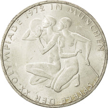 Coin, Germany, 10 Mark, Olympics, 1972, Munich, MS(63), Silver, KM 132