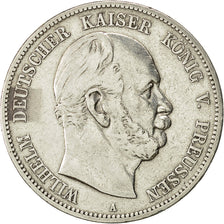 Coin, German States, PRUSSIA, Wilhelm I, 5 Mark, 1874, Berlin, EF(40-45), KM 503