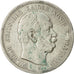 Moneta, Stati tedeschi, PRUSSIA, Wilhelm I, 5 Mark, 1875, Breslau, MB+, Argento