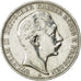 Coin, German States, PRUSSIA, Wilhelm II, 3 Mark, 1909 A, AU(50-53), KM 527