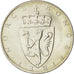 Coin, Norway, Haakon VII, 10 Kroner, 1964, MS(63), Silver, KM 413