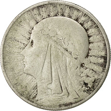 Coin, Poland, 10 Zlotych, 1932, London, EF(40-45), Silver, KM 22