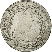 Coin, BOHEMIA, Maria Theresa, 20 Kreuzer, 1778, Prague, VF(30-35), Silver,KM 800