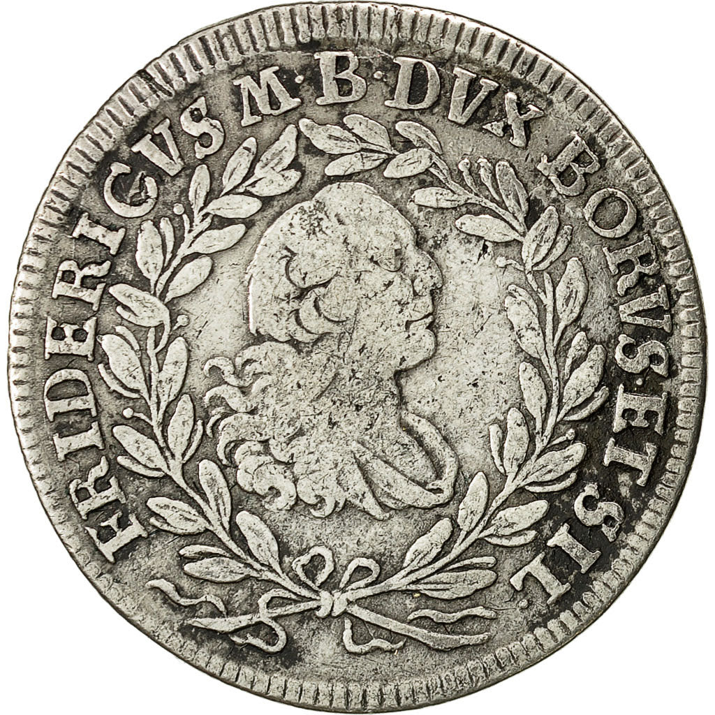 Coin, German States, BRANDENBURG-BAYREUTH, Friedrich, 20 Kreuzer, 1760, KM 225