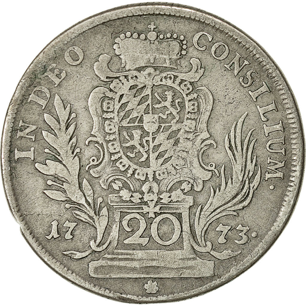 Coin, German States, BAVARIA, Maximilian III Josef, 20 Kreuzer, 1773, Munich