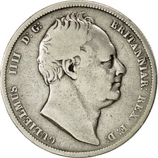 Coin, Great Britain, William IV, 1/2 Crown, 1834, VF(20-25), Silver, KM 714.2