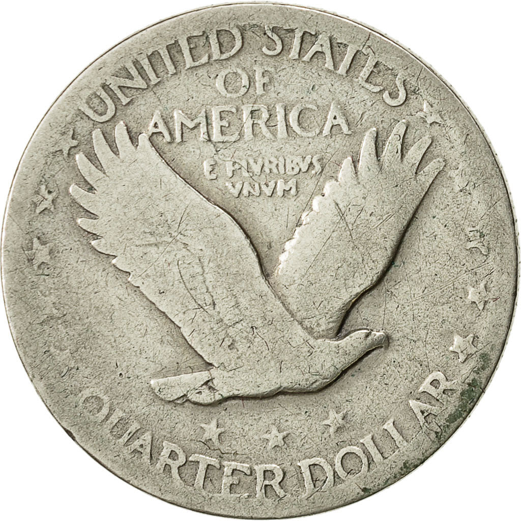 Monnaie, États-Unis, Standing Liberty Quarter, 1929, TB, KM 145