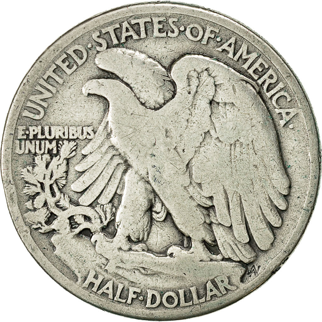 Coin, United States, Walking Liberty Half Dollar, 1942, VF(20-25), KM 142