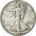Coin, United States, Walking Liberty Half Dollar, 1945, VF(30-35), Silver,KM 142