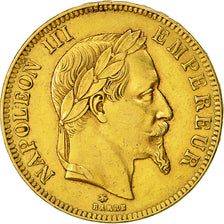 Münze, Frankreich, Napoleon III, Napoléon III, 100 Francs, 1866, Paris, SS+