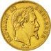 Monnaie, Second Empire, Napoléon III, 100 Francs or, 1866 A, TTB+, Gadoury 1136
