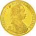 Coin, Austria, Franz Joseph I, 4 Ducat, 1915, Official restrike, MS(63), Gold