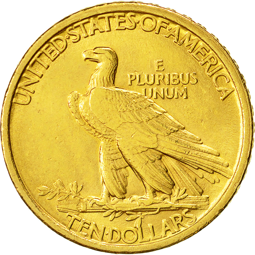 Moneta, Stati Uniti, Indian Head, $10, Eagle, 1907, U.S. Mint, Philadelphia