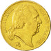 Coin, France, Louis XVIII, 20 Francs, 1819, Paris, AU(55-58), Gold, KM 712.1