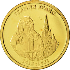 France, Medal, Joan of Arc, History, 2001, Gold