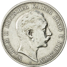 Coin, German States, PRUSSIA, Wilhelm II, 2 Mark, 1904 A, EF(40-45), KM 522