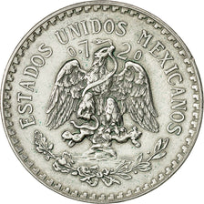 Coin, Mexico, Peso, 1945, Mexico City, AU(50-53), Silver, KM 455