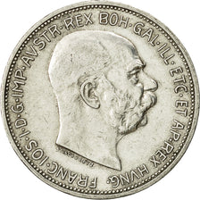 Coin, Austria, Franz Joseph I, 2 Corona, 1913, MS(60-62), Silver, KM 2821