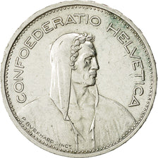 Coin, Switzerland, 5 Francs, 1951, Bern, AU(55-58), Silver, KM:40