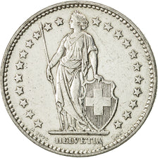 Coin, Switzerland, 2 Francs, 1920, Bern, AU(55-58), Silver, KM:21