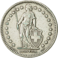 Coin, Switzerland, 2 Francs, 1939, Bern, AU(50-53), Silver, KM:21