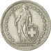 Coin, Switzerland, 2 Francs, 1943, Bern, AU(55-58), Silver, KM:21