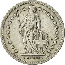 Coin, Switzerland, 2 Francs, 1945, Bern, AU(50-53), Silver, KM:21
