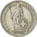 Coin, Switzerland, 2 Francs, 1945, Bern, AU(50-53), Silver, KM:21