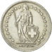 Coin, Switzerland, 2 Francs, 1946, Bern, MS(60-62), Silver, KM:21