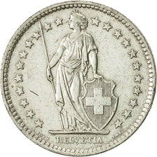 Coin, Switzerland, 2 Francs, 1964, Bern, AU(55-58), Silver, KM:21