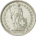 Coin, Switzerland, 2 Francs, 1964, Bern, AU(55-58), Silver, KM:21