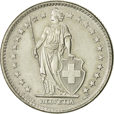 Coin, Switzerland, 2 Francs, 1965, Bern, MS(60-62), Silver, KM:21