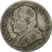 Coin, Vatican, Pius IX, Lira, 1866, Rome, EF(40-45), Silver, KM 1377.2