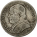 Münze, Italien Staaten, PAPAL STATES, Pius IX, Lira, 1866, Rome, SS, Silber