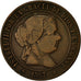 Coin, Spain, Isabel II, 5 Centimos, 1867, VF(20-25), Copper, KM:635.2