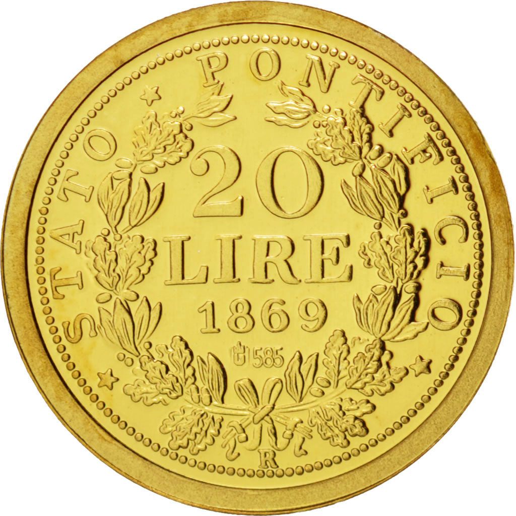 France, Medal, Pius IX, History, 2009, Gold