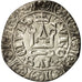 Münze, Frankreich, Charles V, Gros Tournois, SS+, Silber, Duplessy:362A