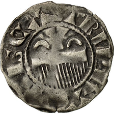 Coin, France, Champagne, Henri II, Denier, Provins, EF(40-45), Silver