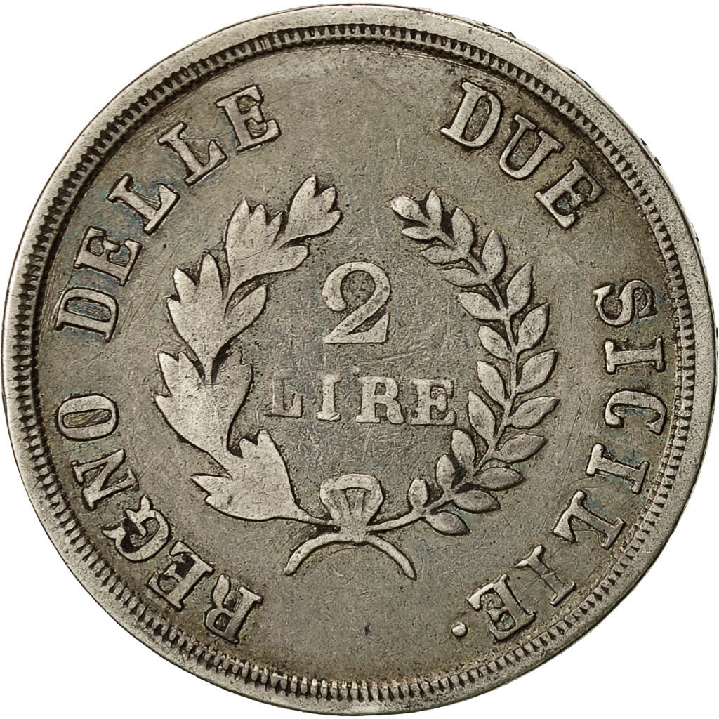 Coin, Italy, Kingdom of Naples, Joachim Murat, 2 Lire, 1813, EF(40-45), KM 258