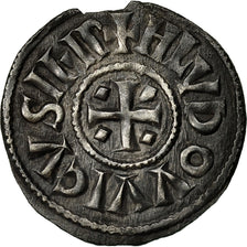 Coin, France, Louis le Pieux, Denier, AU(50-53), Silver, Prou 1016var