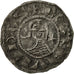 Moneda, Turquía, Bohémond III, Denier, 1163-1201, Antioch, BC+, Vellón